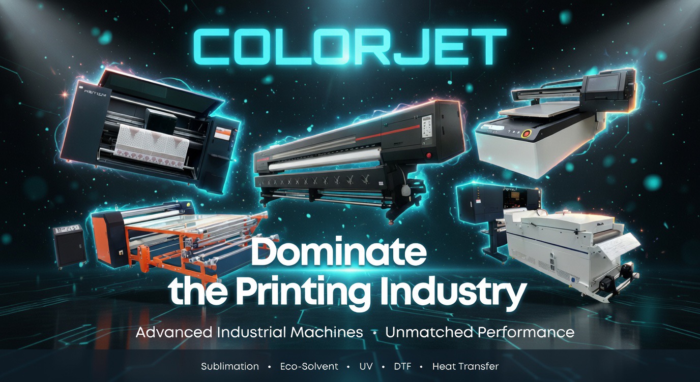 COLORJET dominate the printing industry campaign